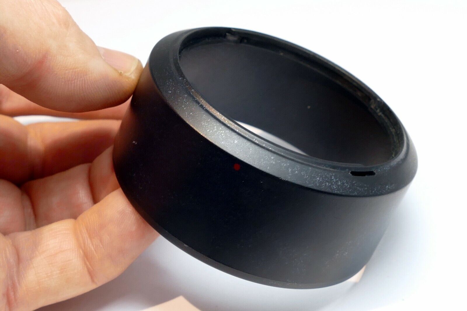 55mm ID Lens Hood Shade for unknown lens plastic twist on type