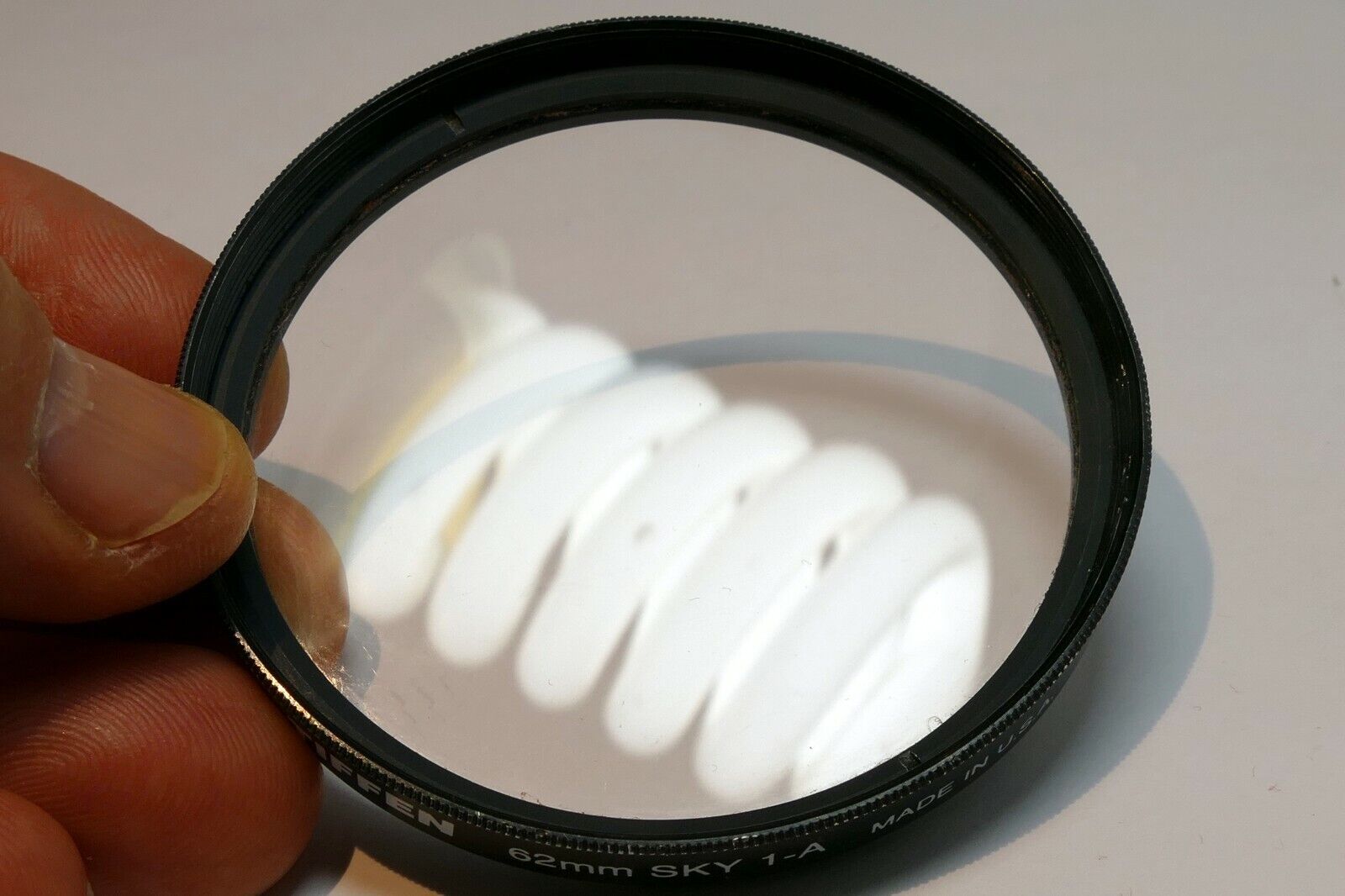 Tiffen  62mm 1A filter skylight made in USA