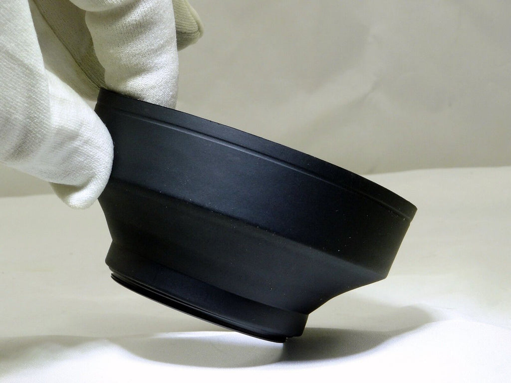 55mm Collapsible Rubber Lens Hood 2-Way Wide Angle 28mm Telephoto 105mm 135