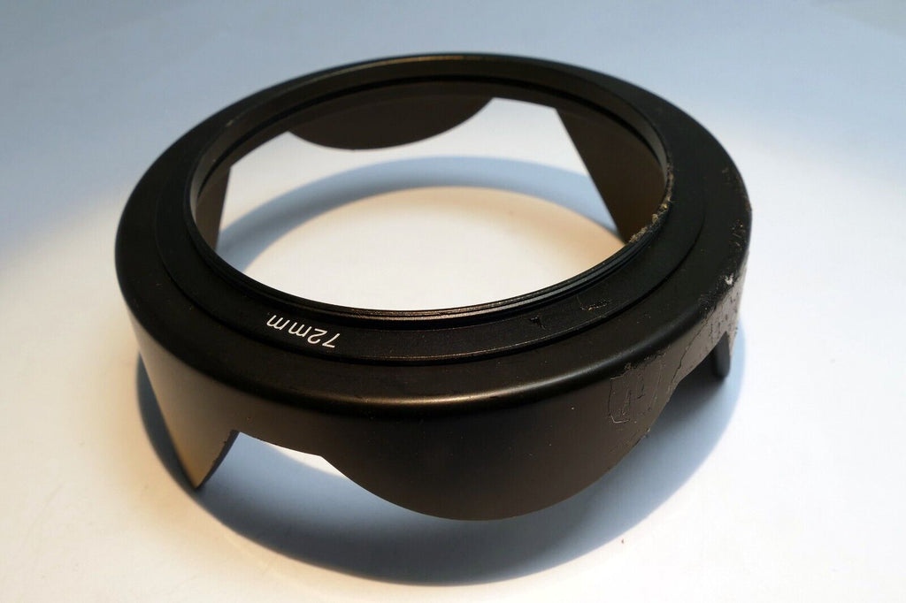 72mm Lens Hood  Shade threaded screw in petal for 18-200mm