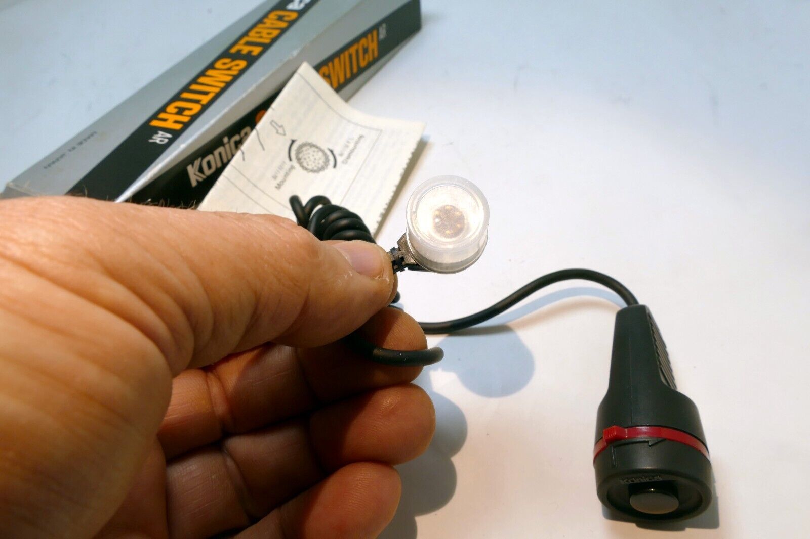 Konica Cable Switch AR FT-1 Remote Switch wired shutter release - OEM Genuine