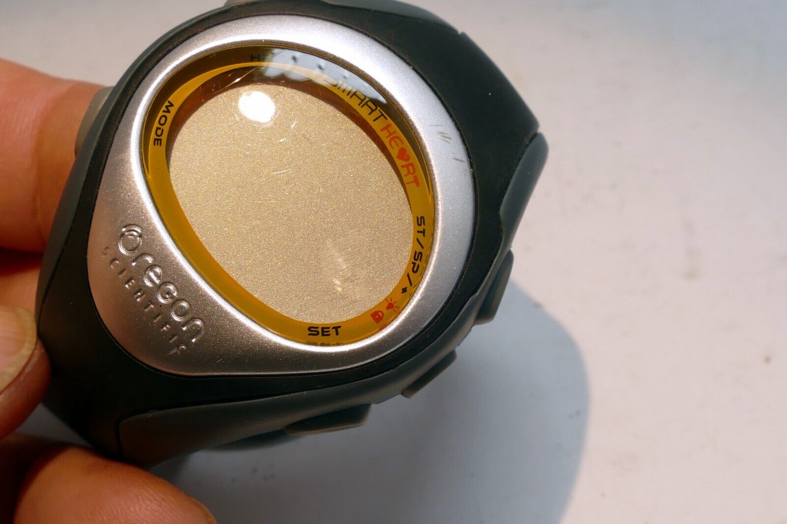 Oregon Scientific Two Tone Quartz Digital Men's Watch - needs new battery