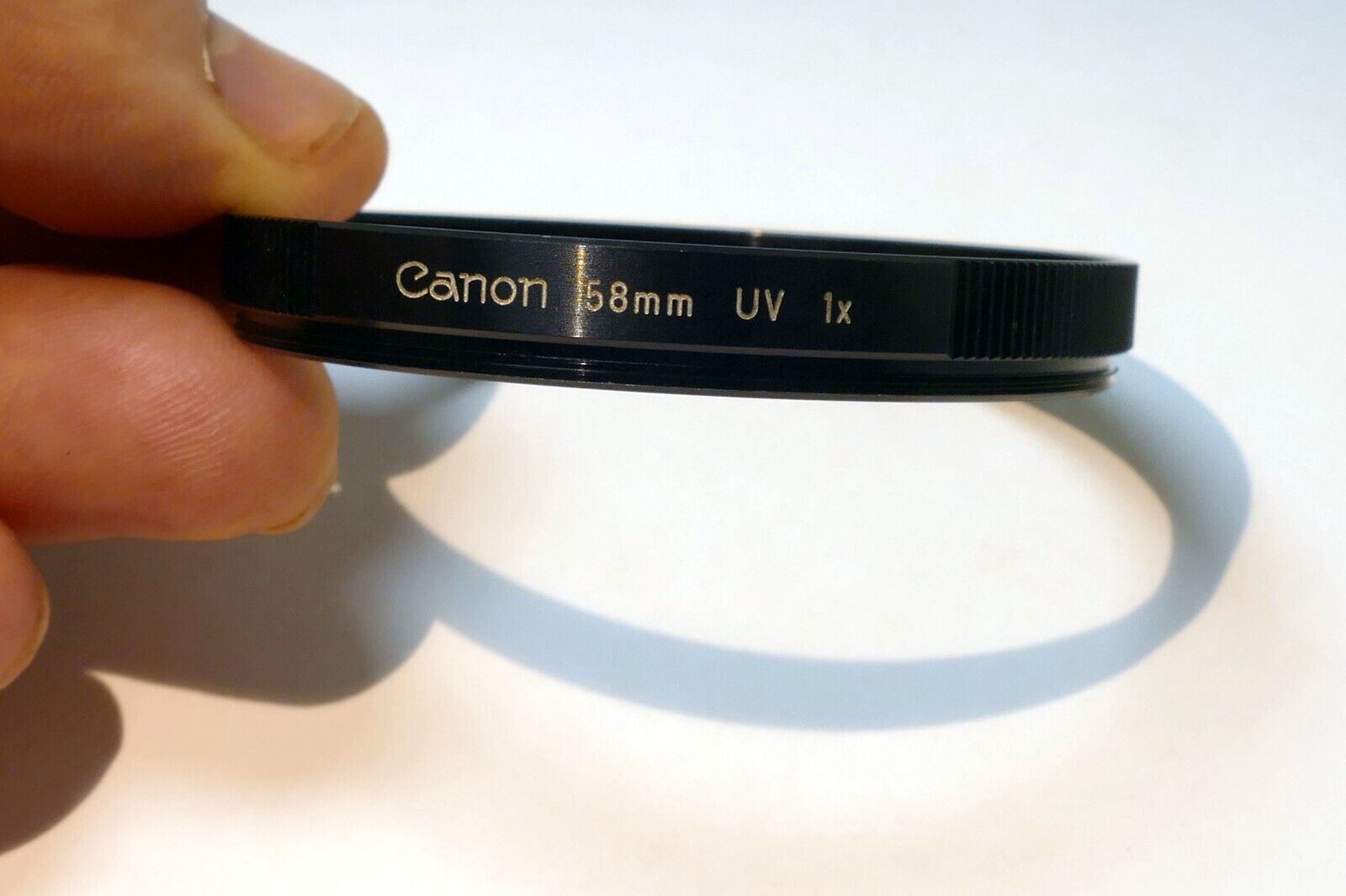 Canon UV 1X 58mm Lens Filter  Clear made in Japan  - Genuine OEM