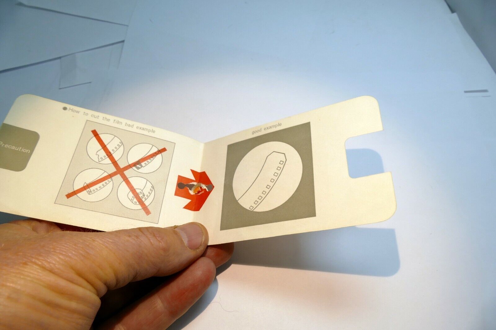 Instruction Card for projector 240 volts