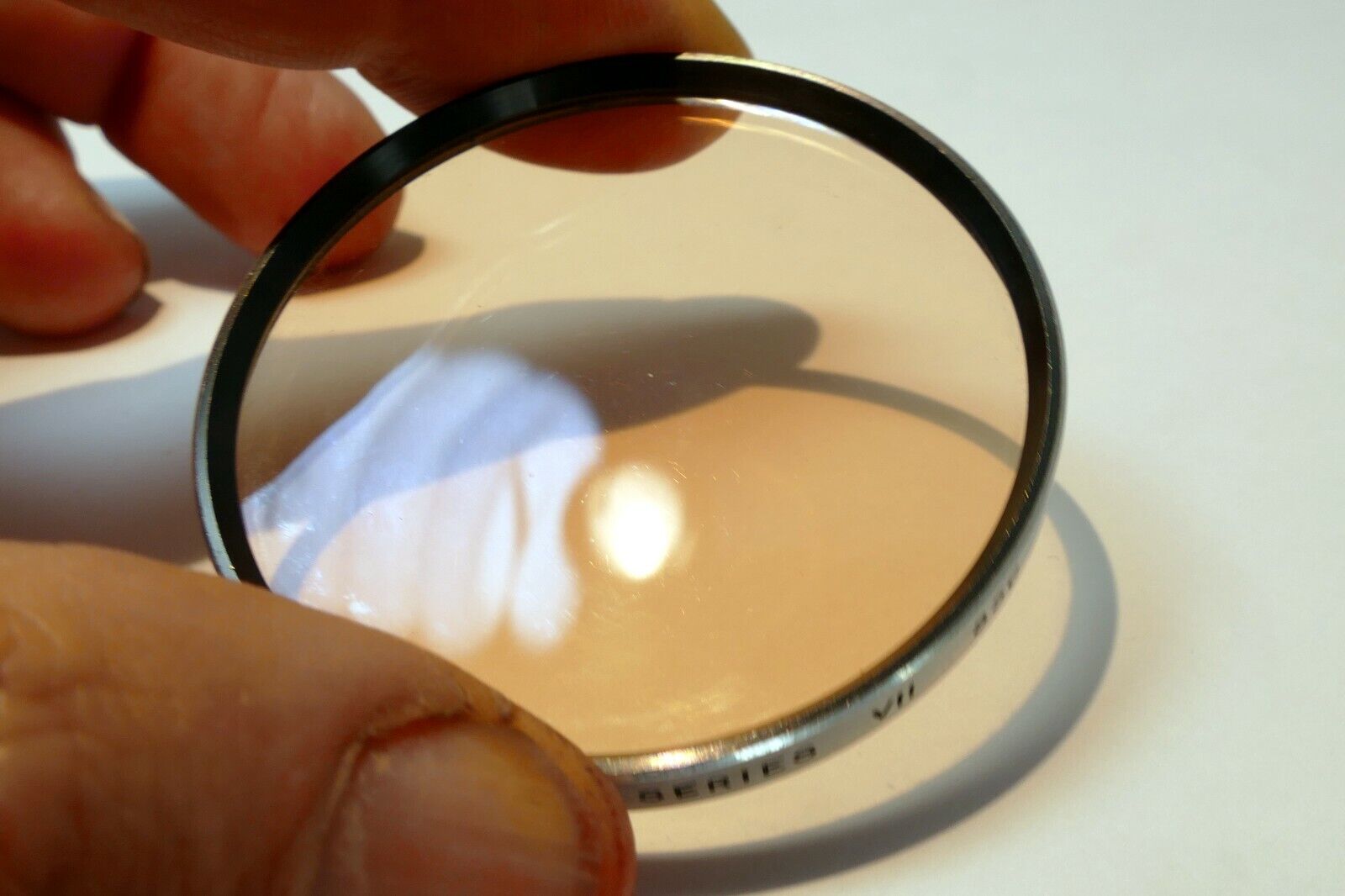 Spiralite Lens filter drop in series 7 VII  85C Convert 4900°K to 3200K Tungsten