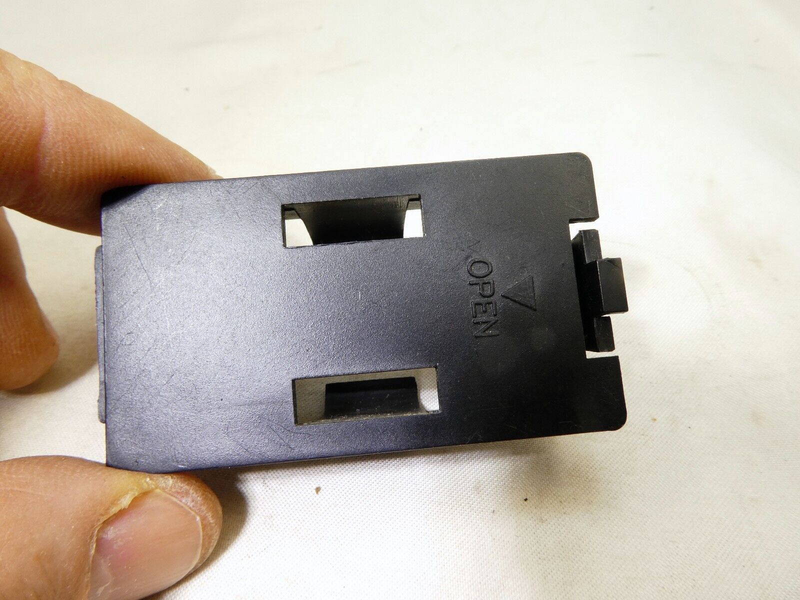 Camera flash battery door, unknown model