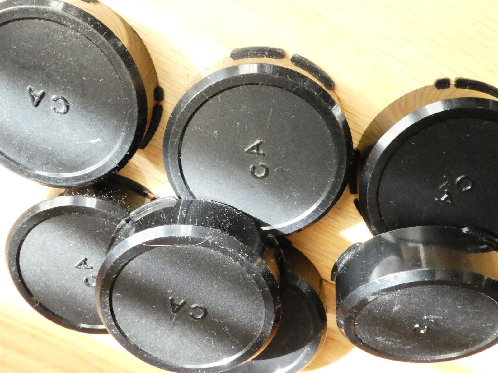 VIVITAR "CA" Rear FD Cap Lens Plastic Canon FD manual focus breech lock vintage