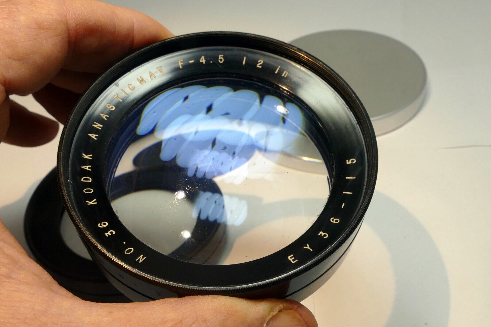 Kodak Anastigmat 12 Inch 12"  F4.5  No. 36  Lens without shutter large format