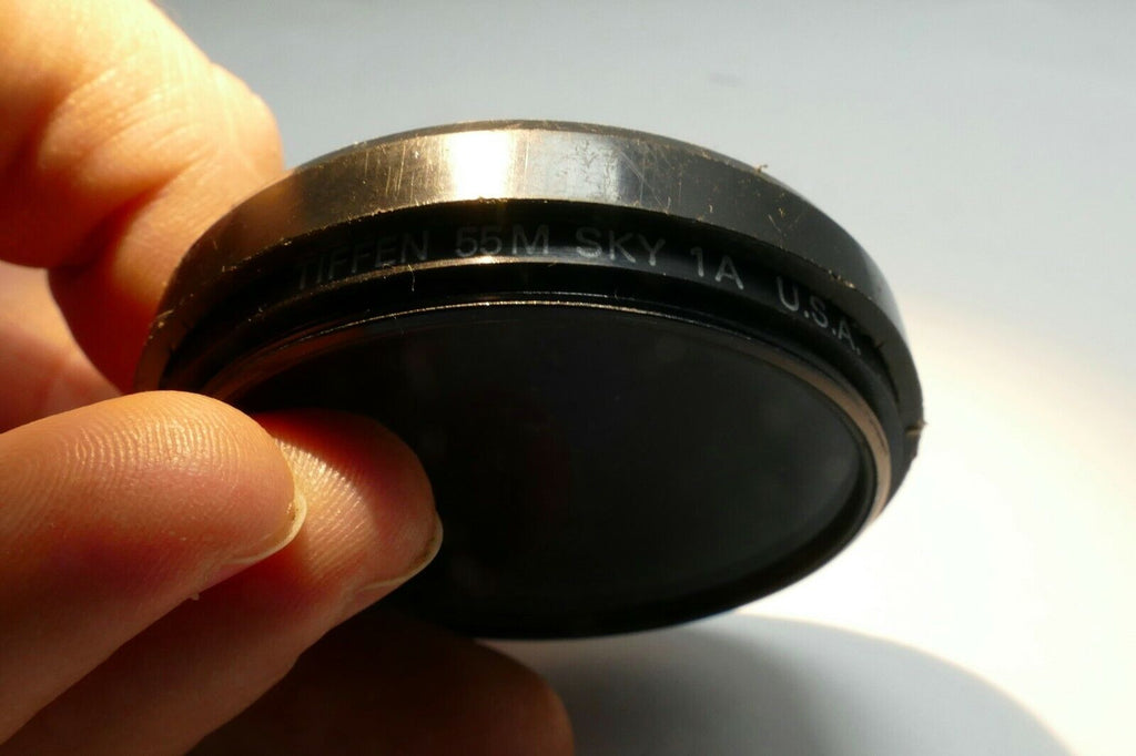 Sankyo Plastic 55mm Front Lens Cap slip on type