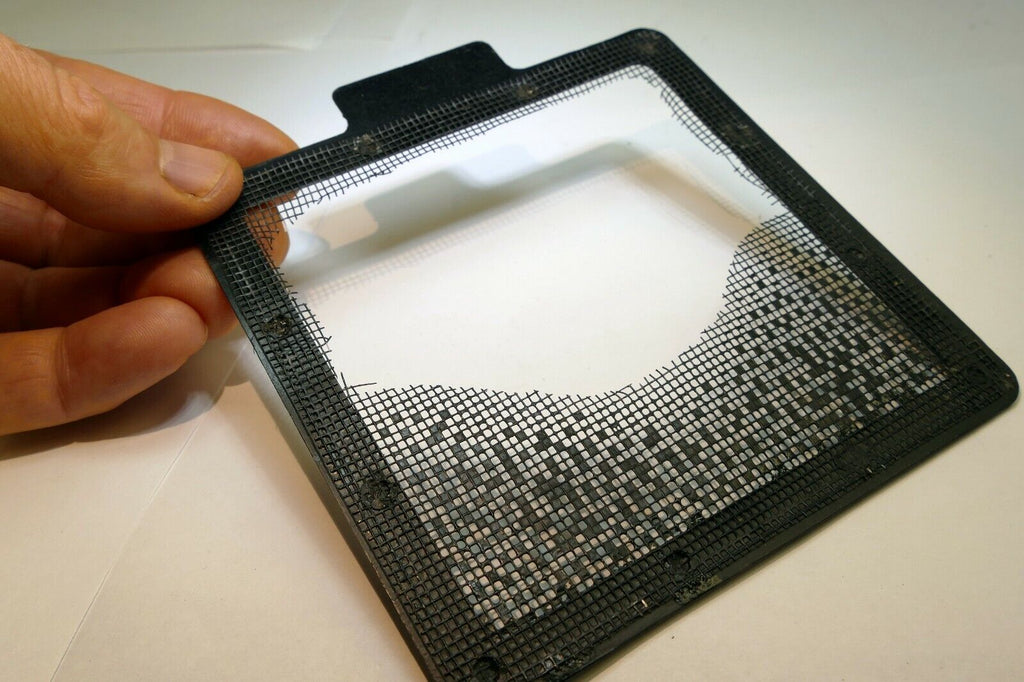 Lindahl Plastic Vignetter Mask Frame 4.5X4.5" bellows Low Bottom Arc 