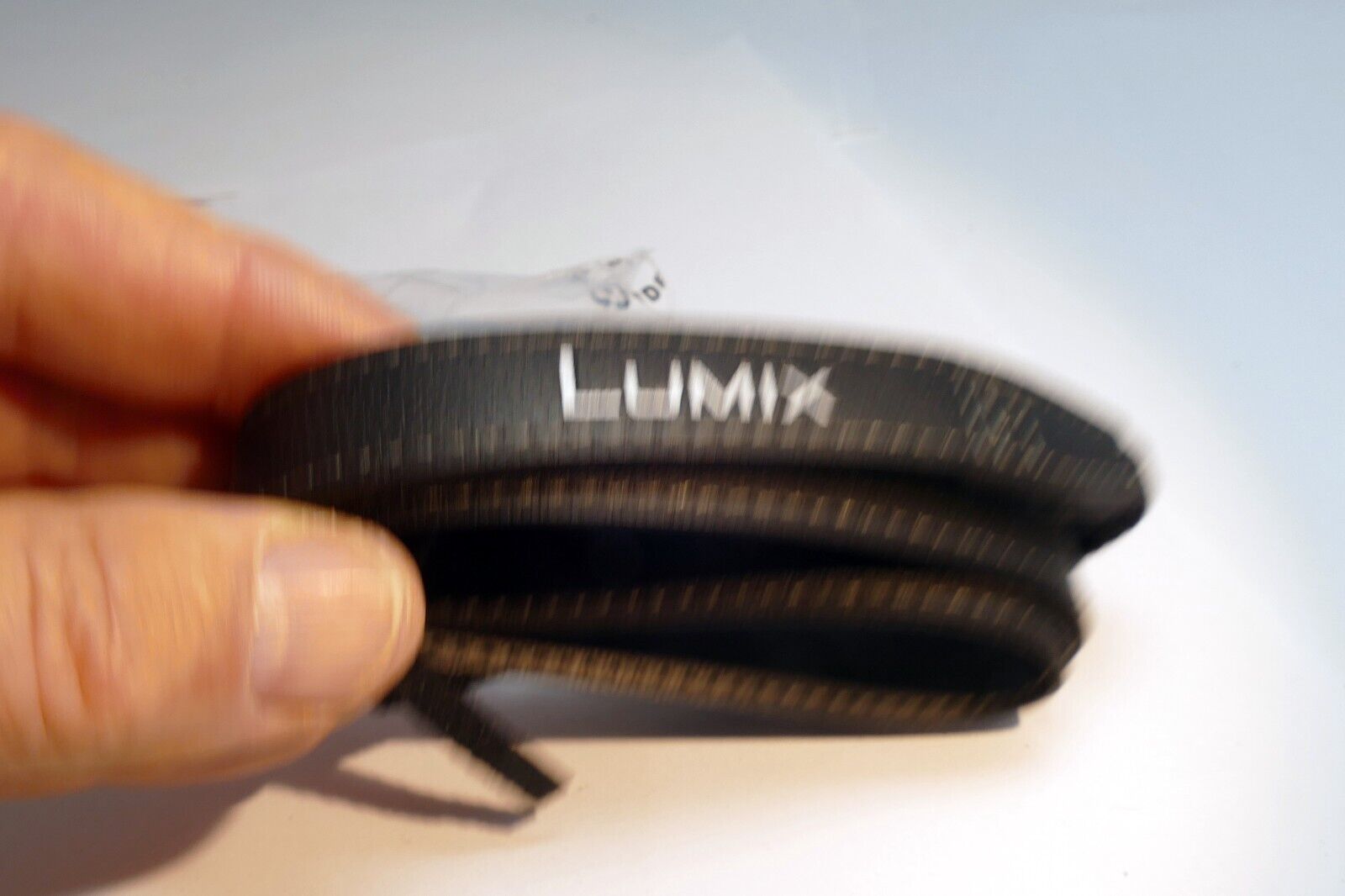 Panasonic Lumix G Shoulder Camera  Strap 1cm narrow Black Leather  - Genuine NEW