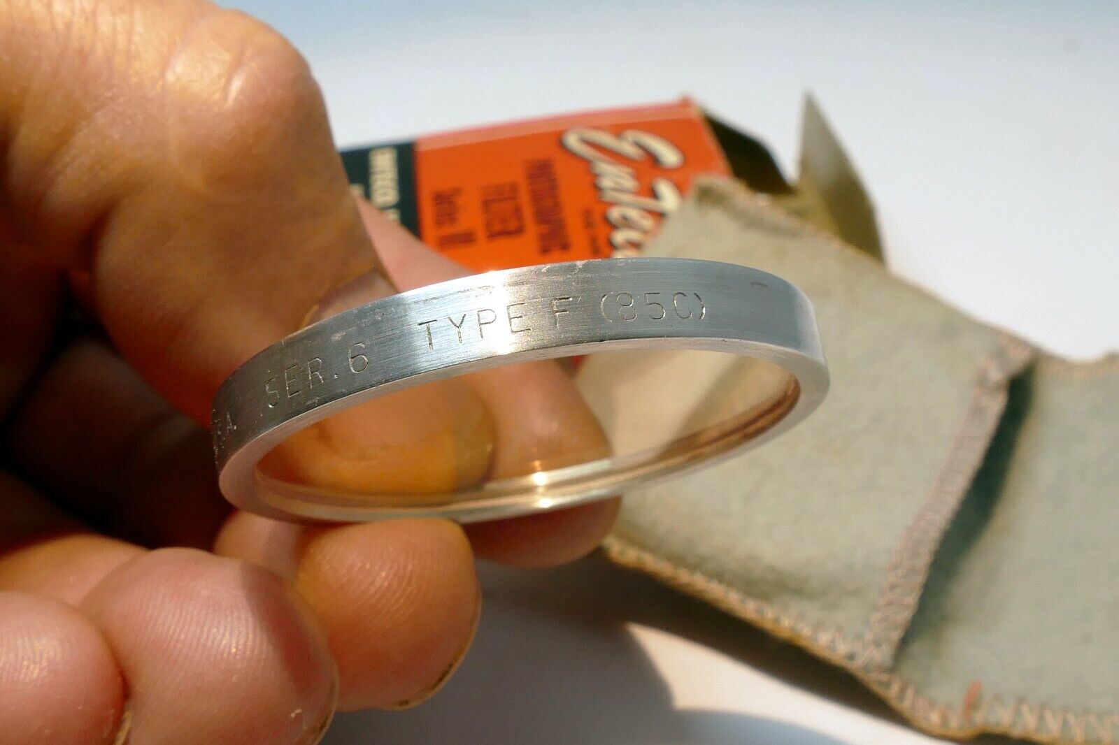 Enteco Lens filter drop in series 6 VI  85C Converts 4900°K to 3200°K Tungsten