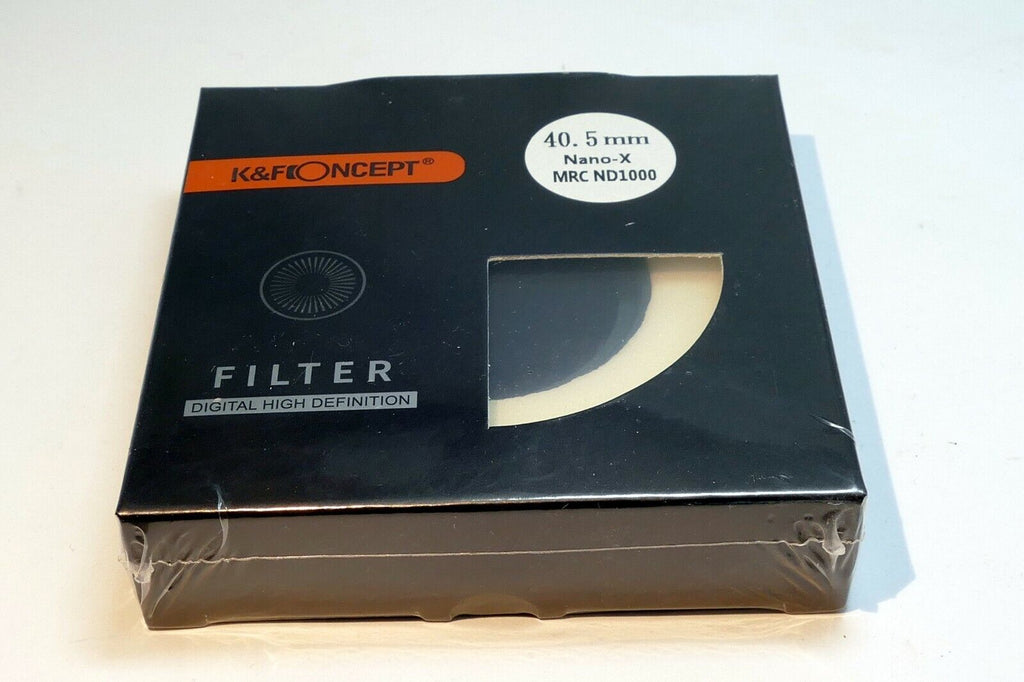 40.5mm K&F Nano X MRC ND 1000 3.0 10 Stop Neutral Density Lens Filter IR