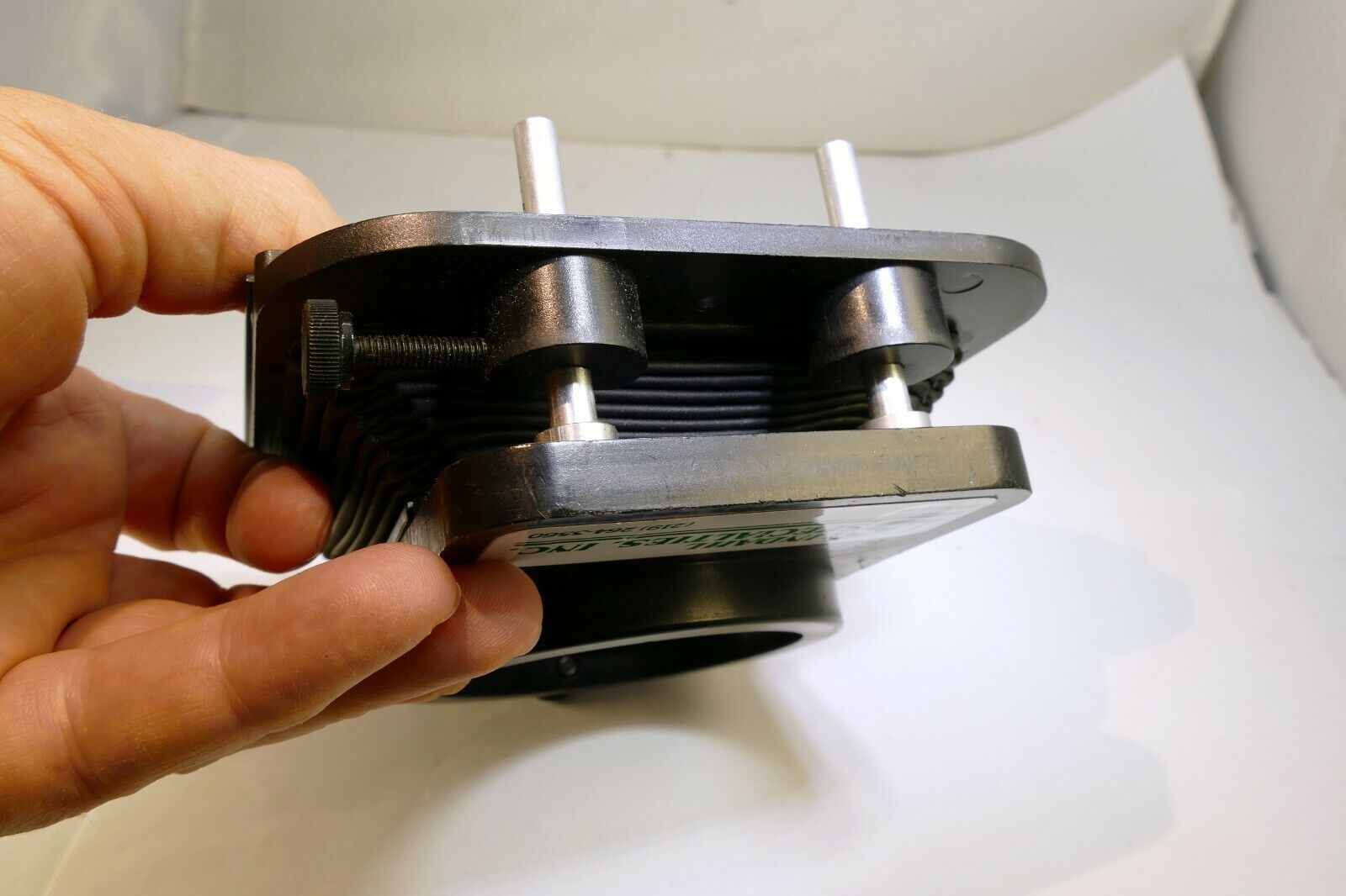 Lindahl Bellows lens Hood 31.1325 Bell-O-Shade Single 3X3 filter slot - AS found