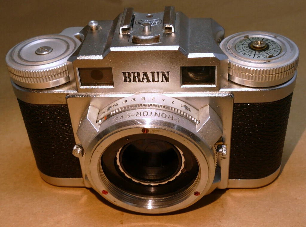 Braun Nurnberg Super II rangefinder camera body only double stroke winding