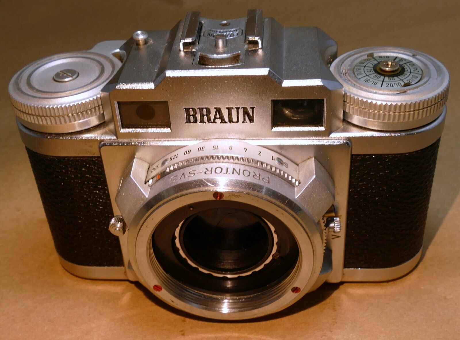 Braun Nurnberg Super II rangefinder camera body only double stroke winding