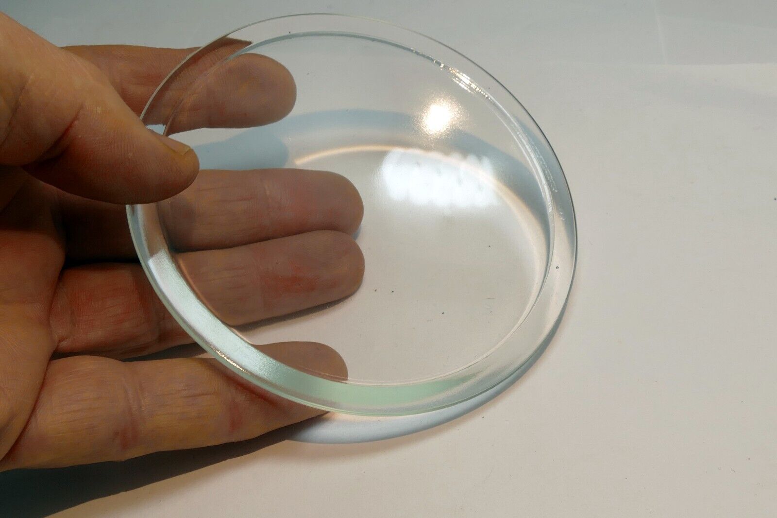 4"  Wide Angle Soft Focus Shade Dome MIni Diffuser  glass