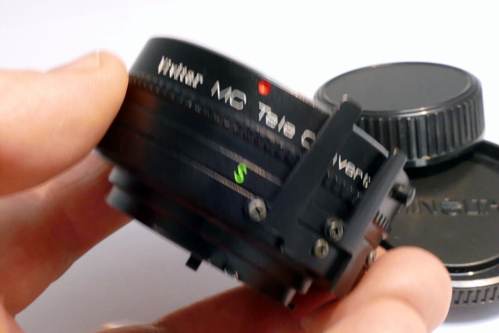 Vivitar 2X Lens For manual focus For Minolta MD MC mount teleconverter (w/ haze)