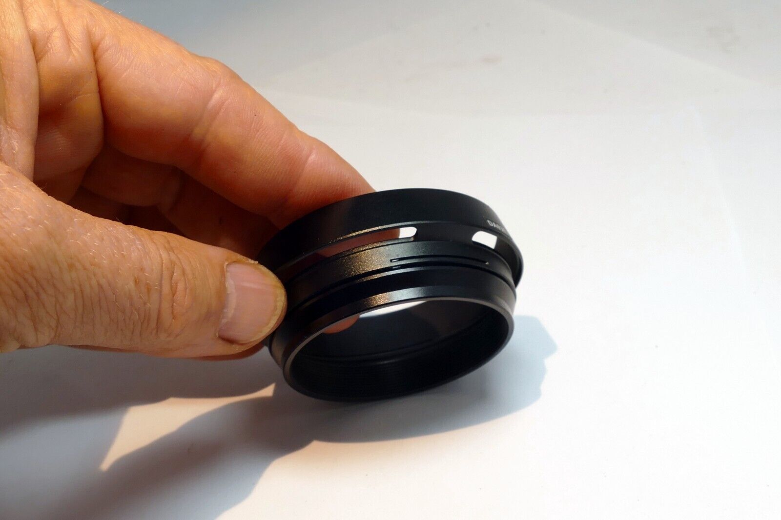 49mm Adapter ring for JJC LH-X100 Hood Shade for Fujinon X100 camera lens BLACK