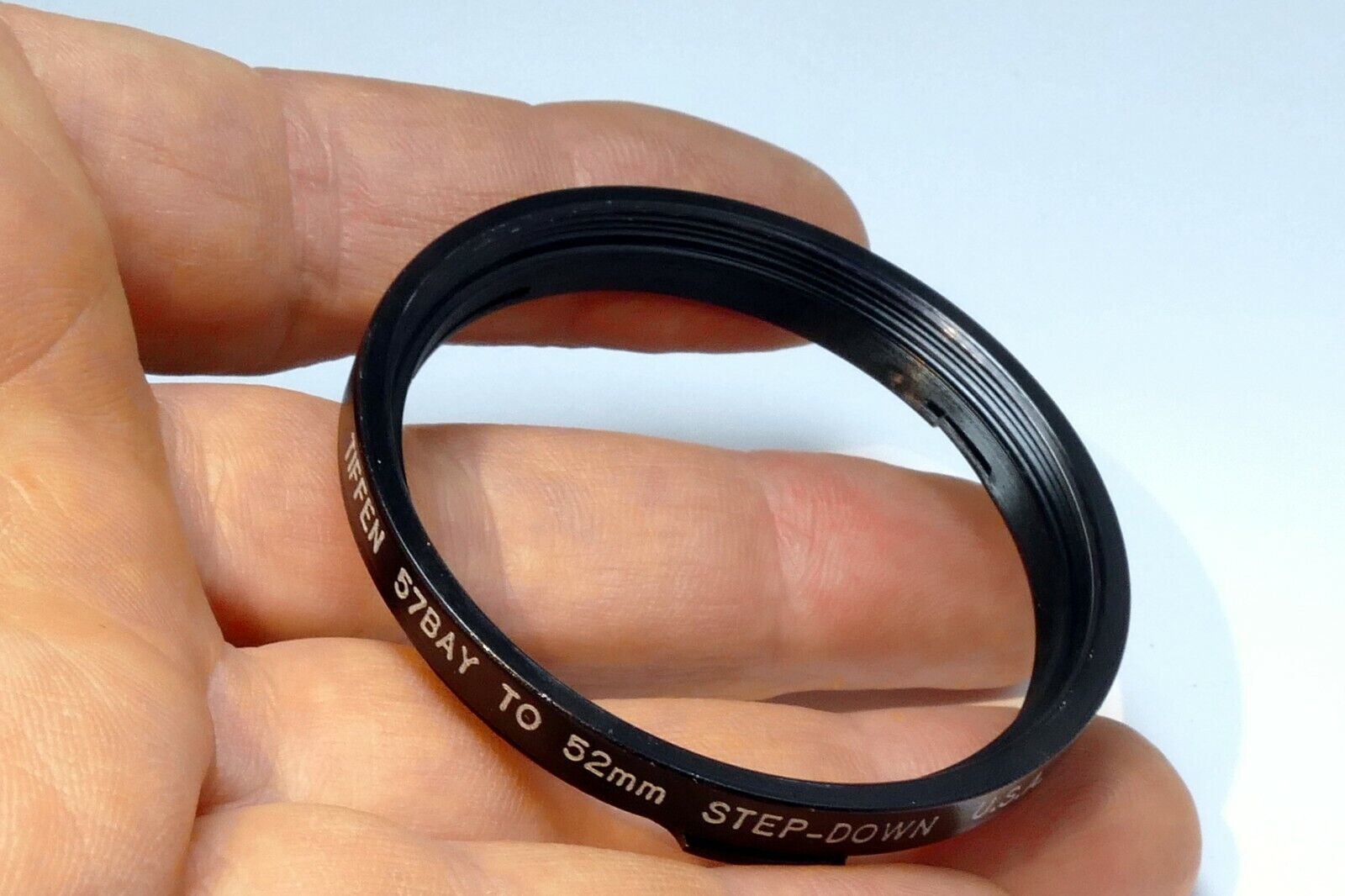 B50 to 52mm filter step-down ring for Hasselblad Bayonet threaded top screw in