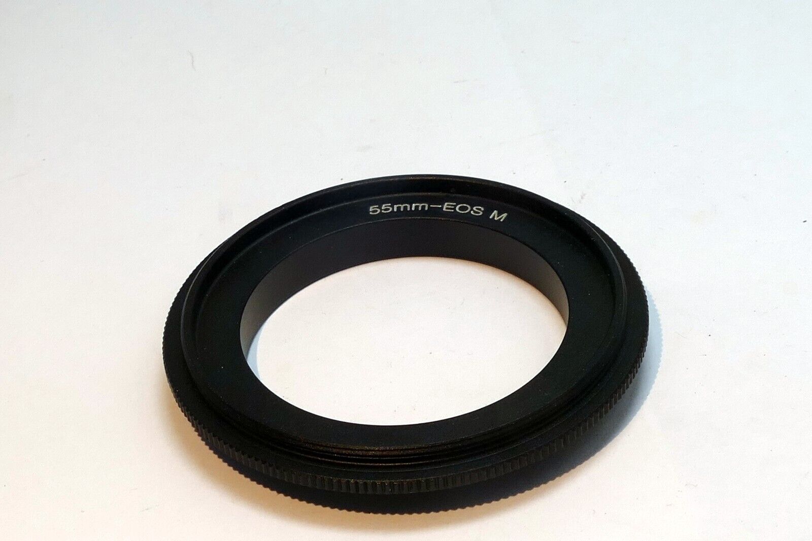 55mm to Canon EOS M Mirrorless camera mount adapter  Reverse ring Macro close-up