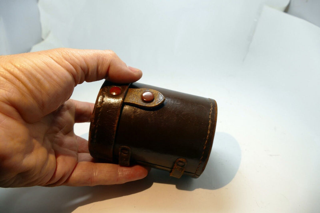 NIKON Lens Leather Storage Protective Hard Case for 105mm f2.5 P.C rangefinder