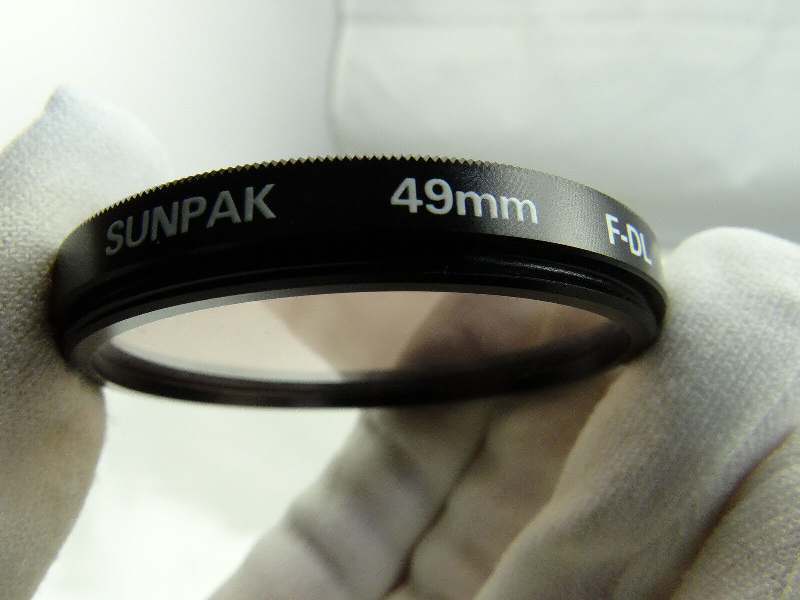 Sunpak 49mm F-DL Fluorescent  Lighting to Daylight correction Camera Lens Filter