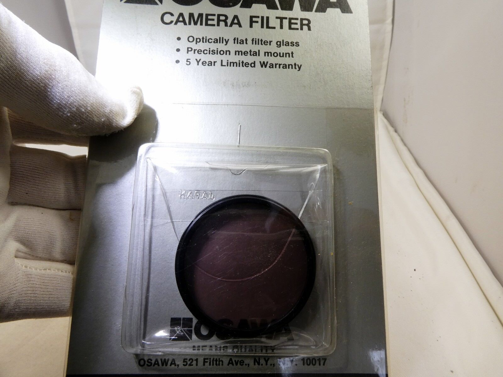 Osawa FL-D 49mm Lens Filter Fluorescent to Daylight  FLD