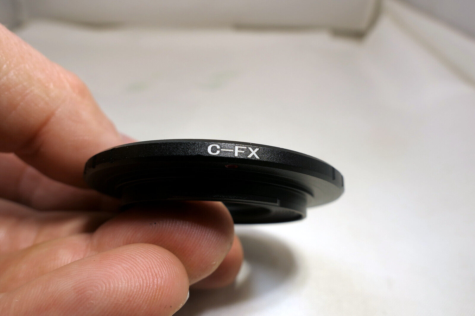 C CCTV (Cinema) screw lens mount adapter to FX Fujifilm Fuji FX X Camera ring