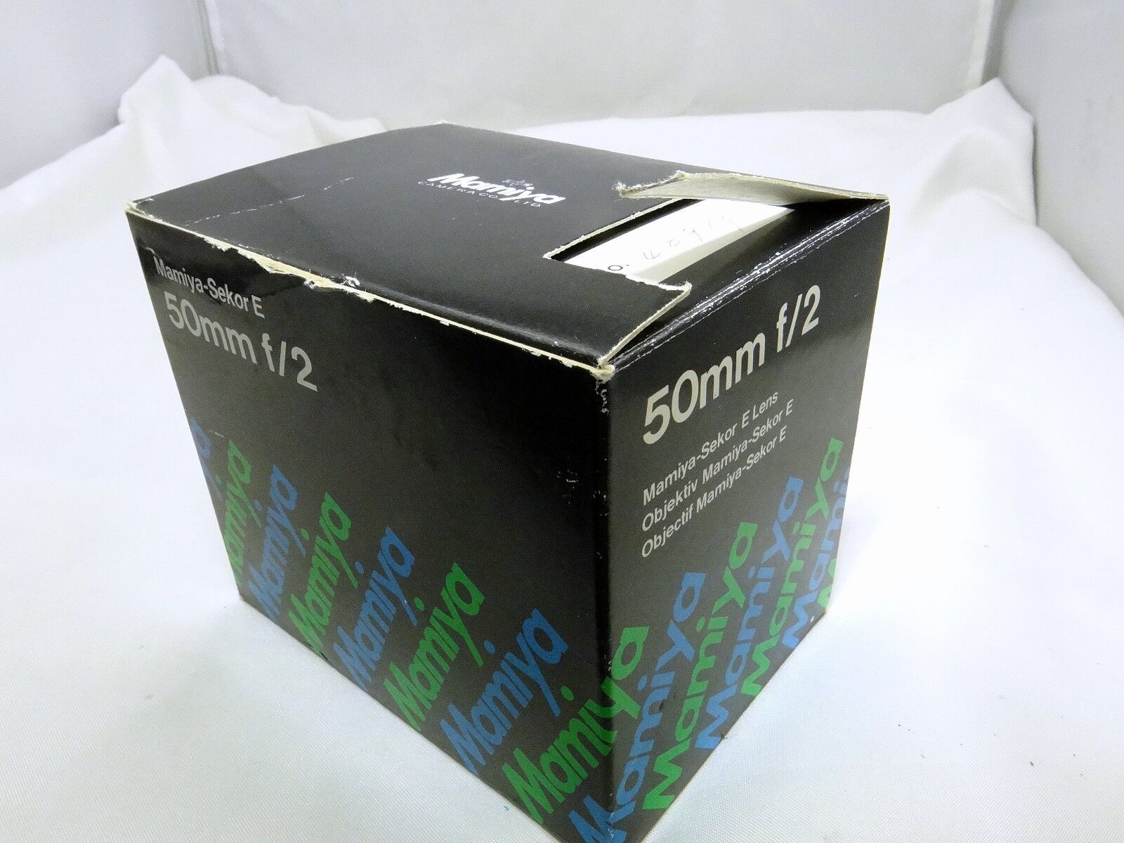 Empty box for Mamiya Sekor 50mm f2 E ZE E Lens