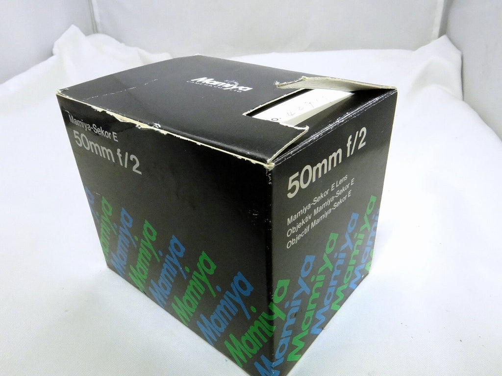 Empty box for Mamiya Sekor 50mm f2 E ZE E Lens