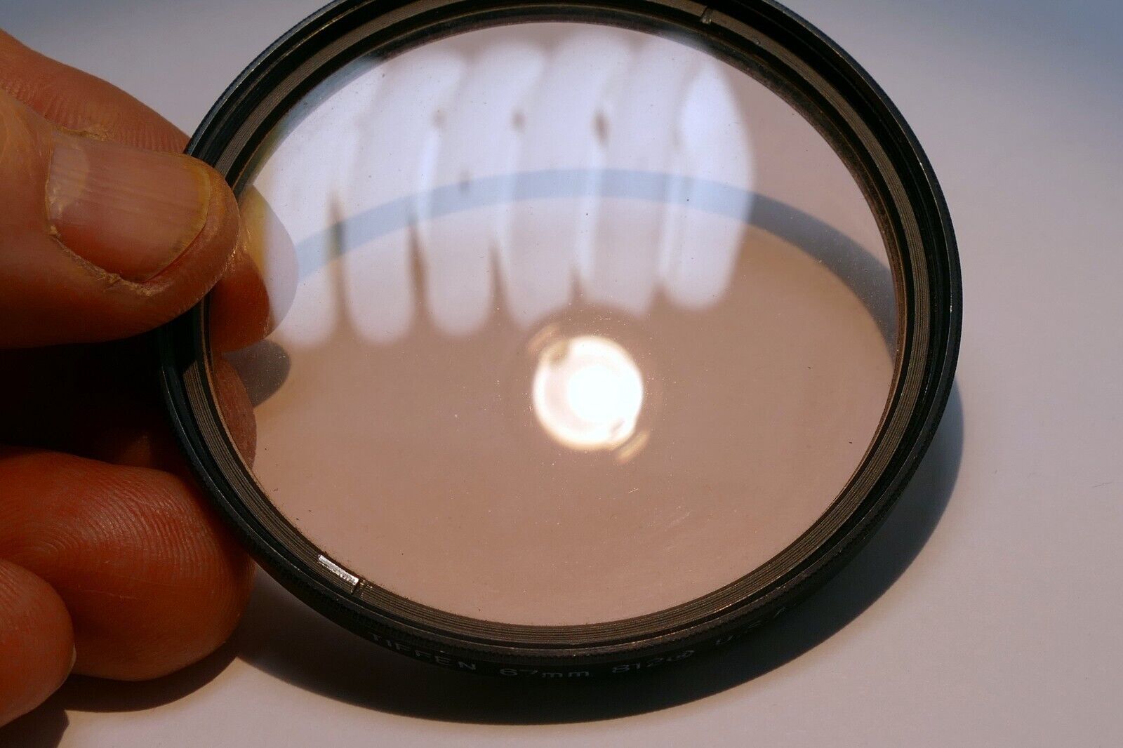 Tiffen 67mm filter made in USA  812 warming overcast day for portraiture