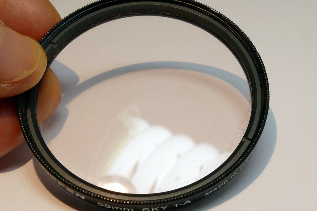 Tiffen  1-A sky 58mm filter  Skylight   made in USA