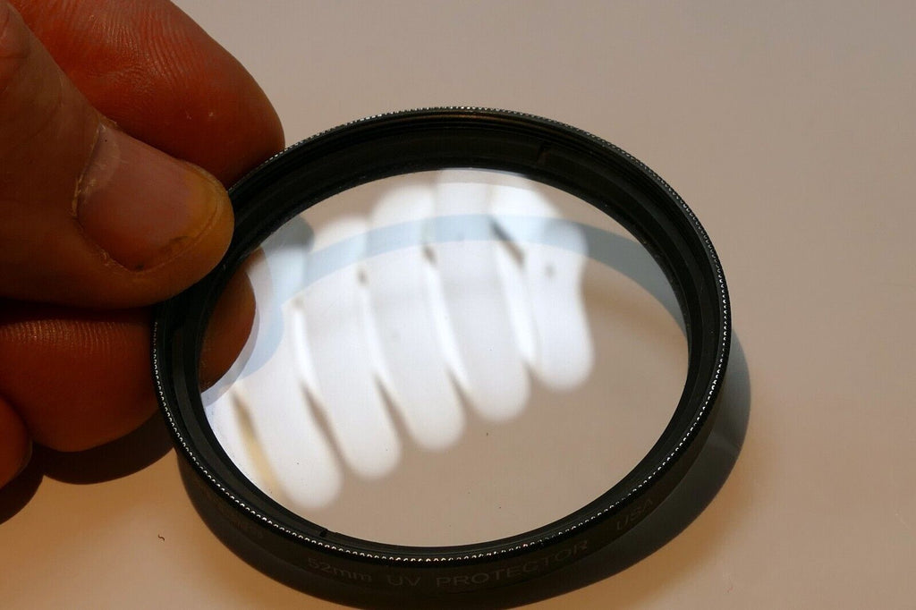 Tiffen 52mm UV Protector Filter Clear Glass  made in USA