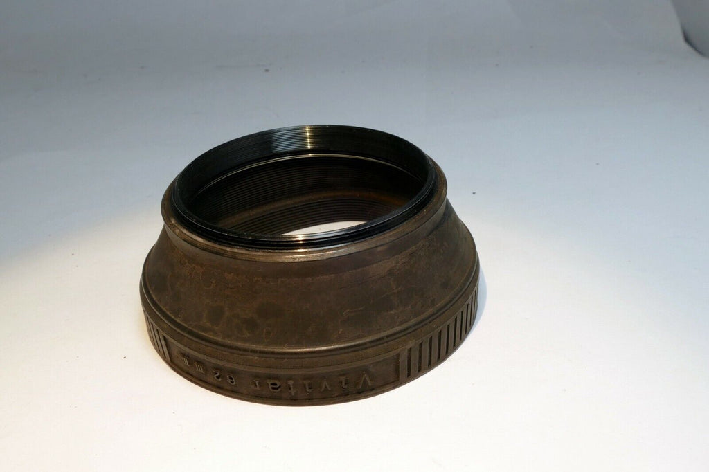 Vivitar 62mm rubber Lens Hood Shade screw in for 70-210mm 90mm macro