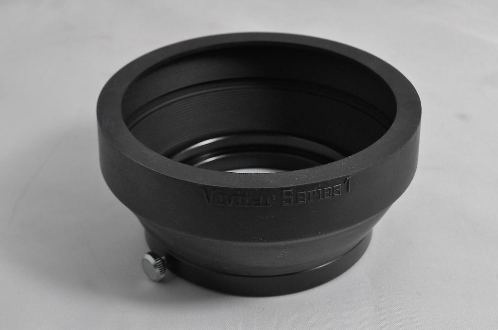 Vivitar Series 1 31-9740 Collapsible Rubber Lens Hood Made in Japan O122027