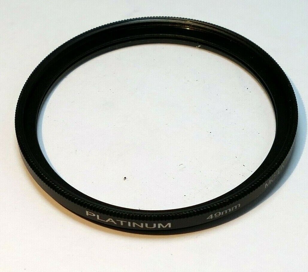 Platinum 49mm MC UV Lens Filter  - excellent condition