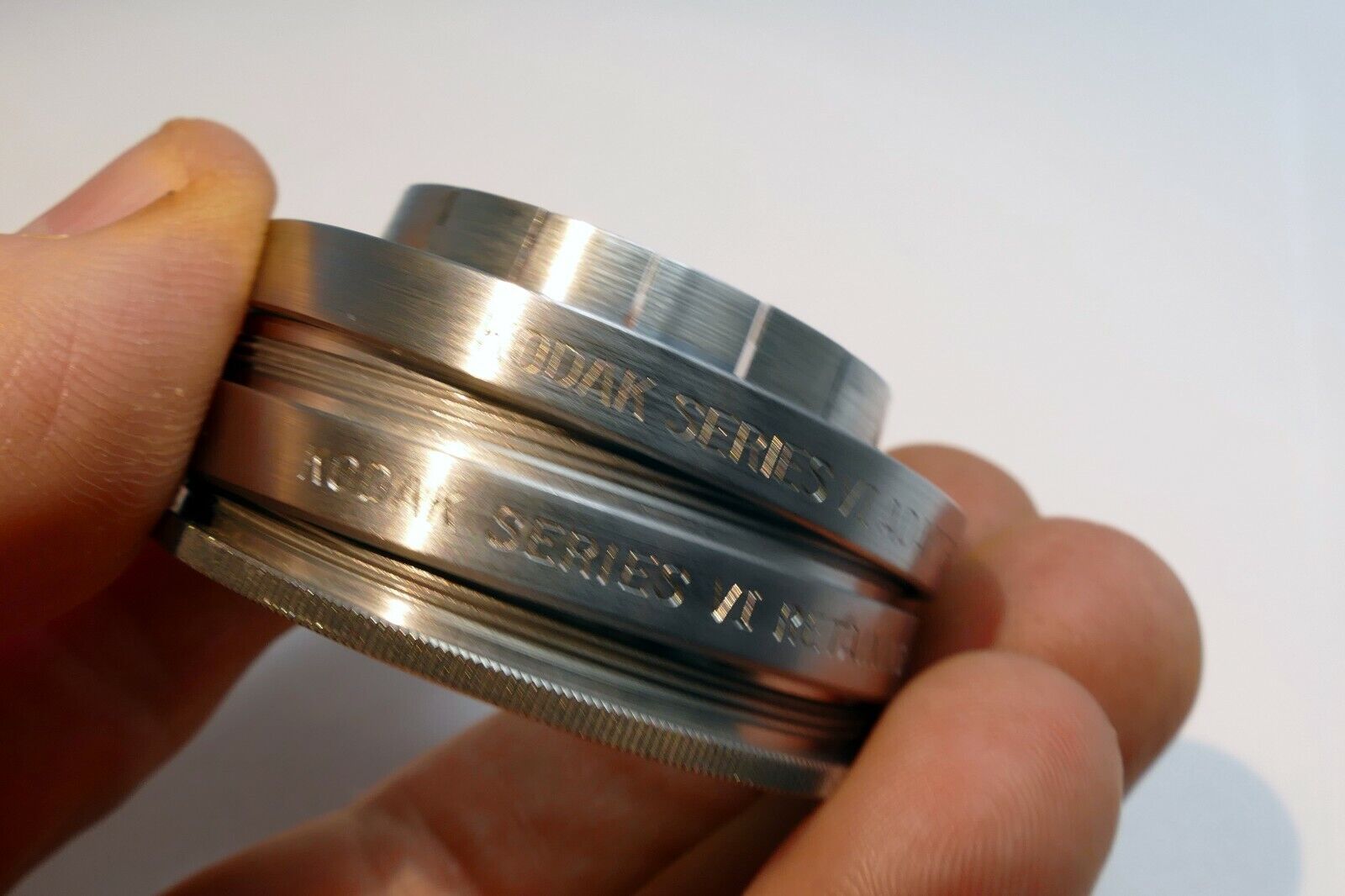 31mm I to series 6 VI 44.5mm metal adapter filter holder w/ retaining ring 1 1/4
