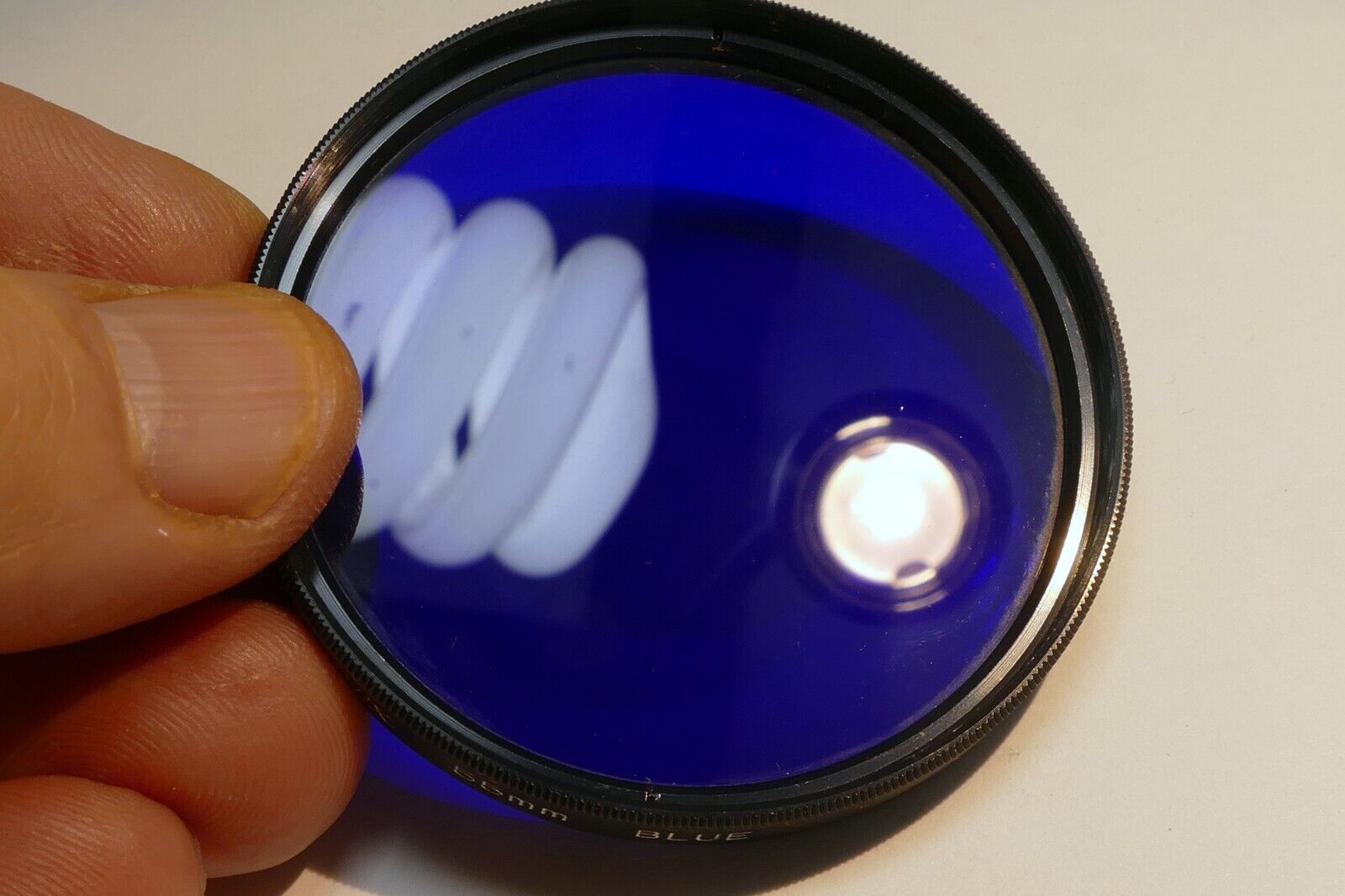 Lumix 55mm Filter  Dark Blue