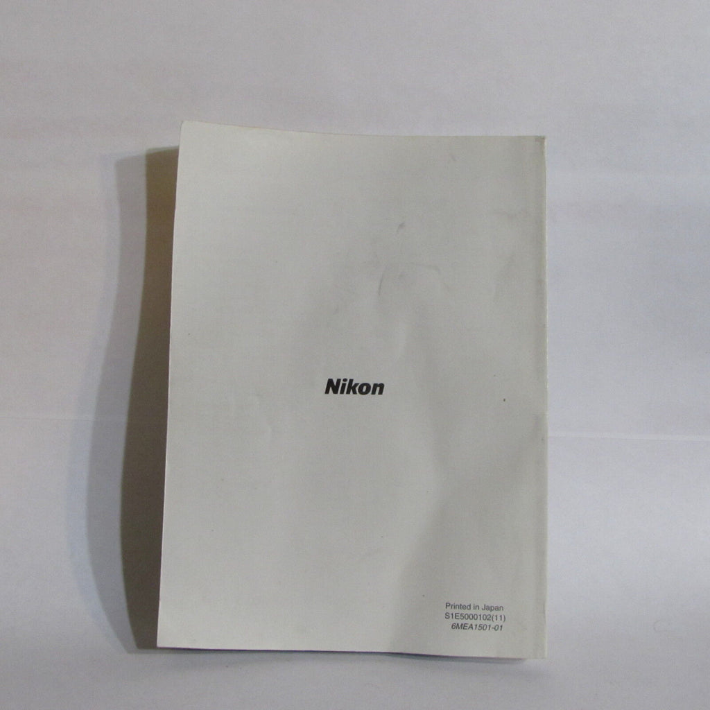 Nikon Coolpix 775 Digital Camera Operation Guide Manual O40718