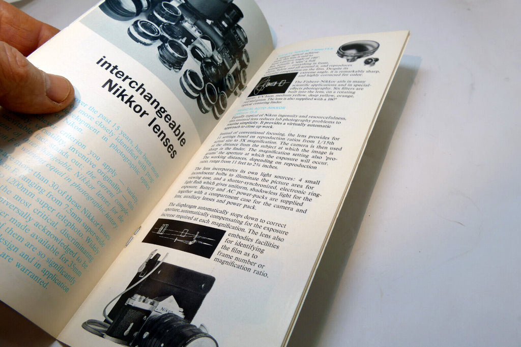 Nikon F Photomic Complete System Brochure F 1971 - accessory guide