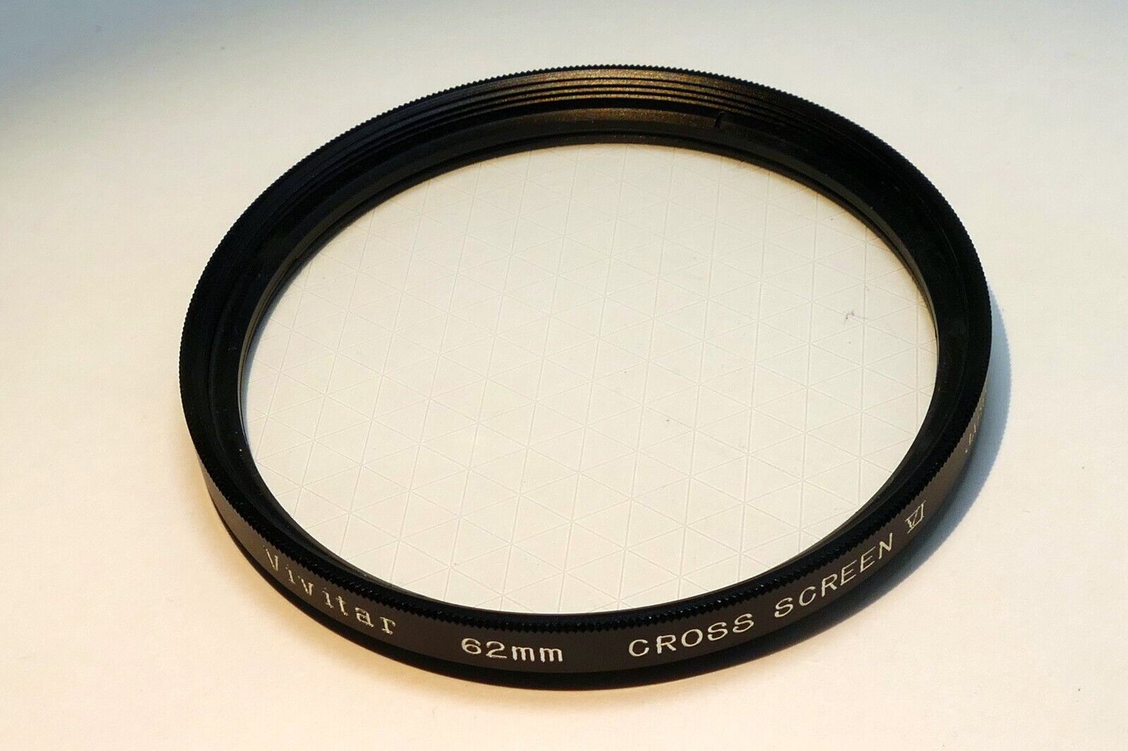 Vivitar  62mm Lens Filter Cross Screen VI Octagon  star