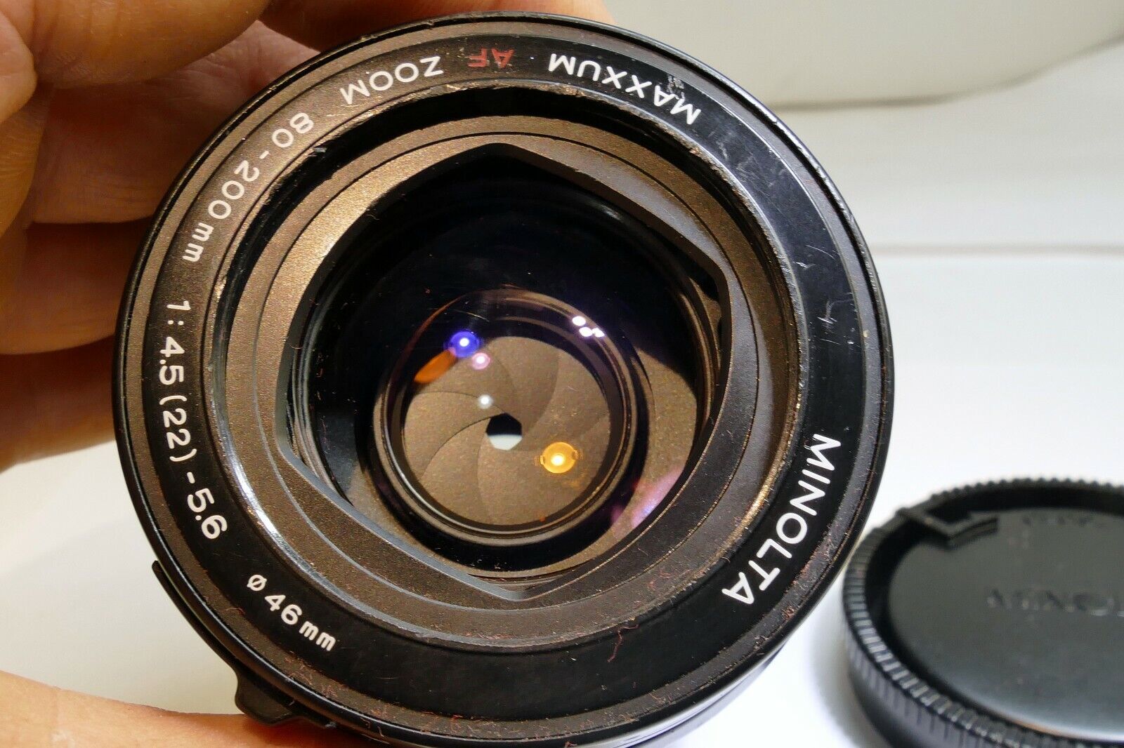 Minolta Maxxum AF 80-200mm f4.5-5.6 AF Lens For α37 α58 α68 Alpha telephoto