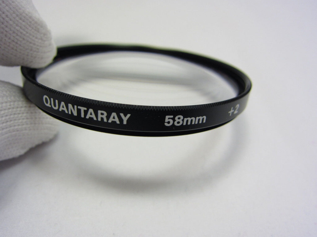 QUANTARAY 58mm +2 Close-up Lens Filter Made in Japan (tiny scratches) 6420033