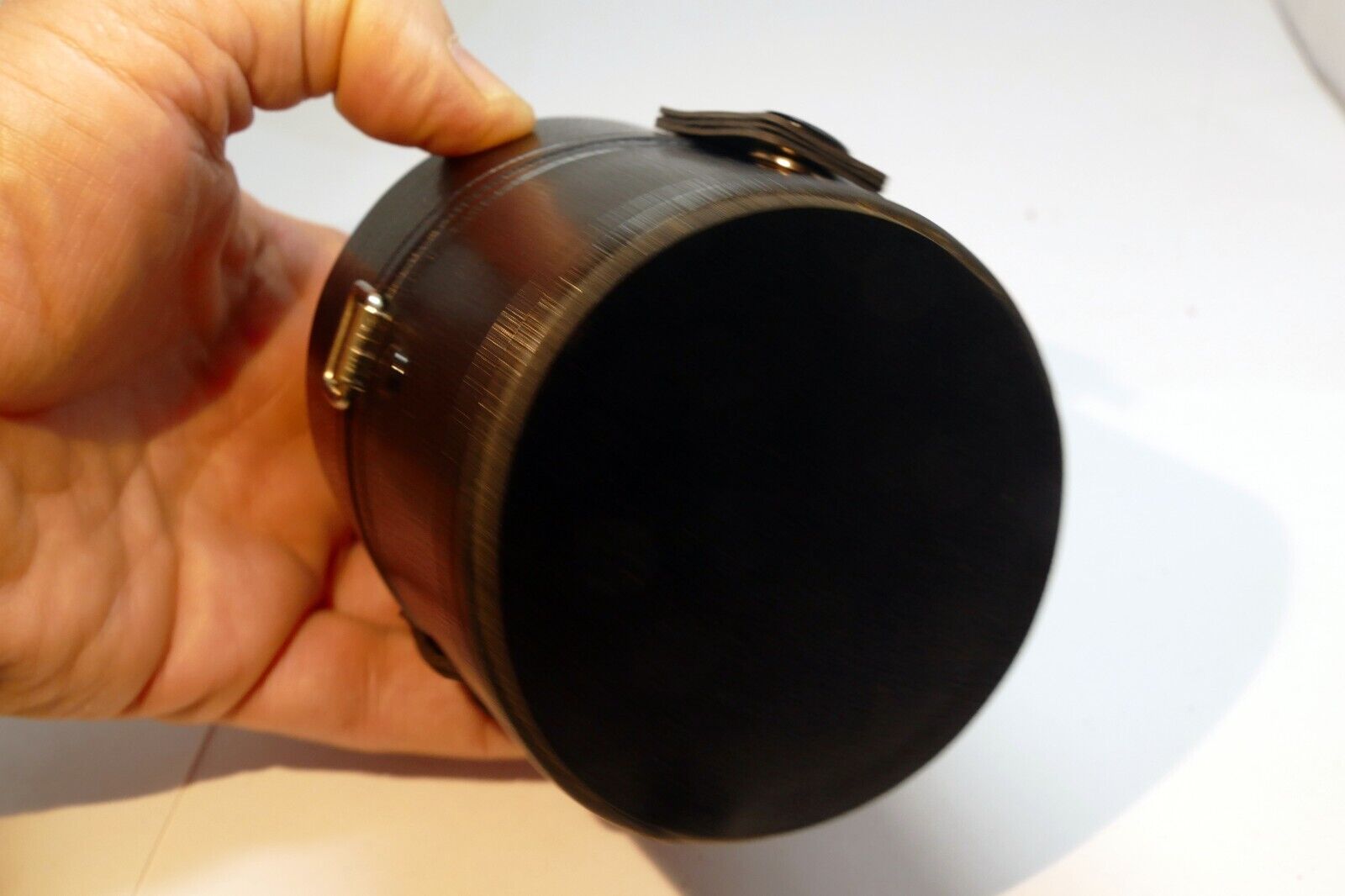 Ricoh Hard Lens Case for  XR Rikenon 50mm f1.4 Mount K -  genuine OEM