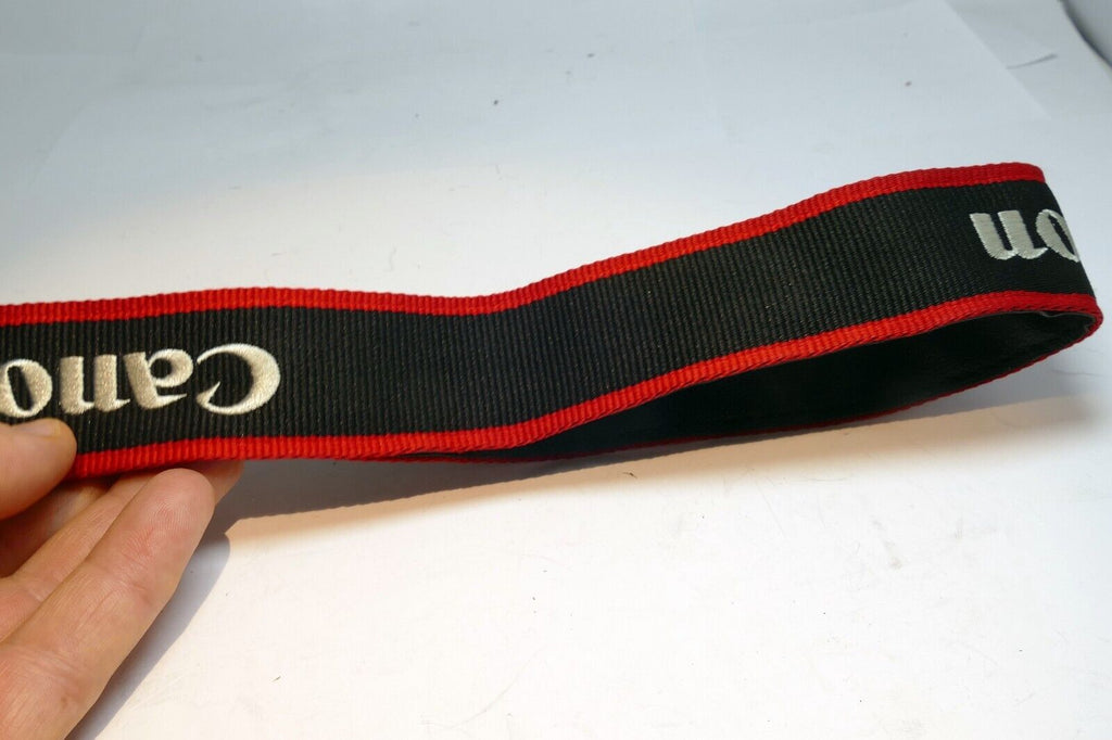 Canon EOS 80D Digital Camera Neck Shoulder Strap Black-Red - -  Genuine OEM