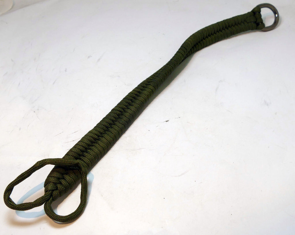Paracord Hand Camera strap green khaki camo sturdy