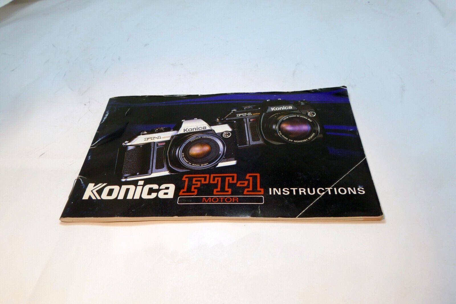 Konica FT-1 Motor Camera Guide Booklet/Manual  English EN