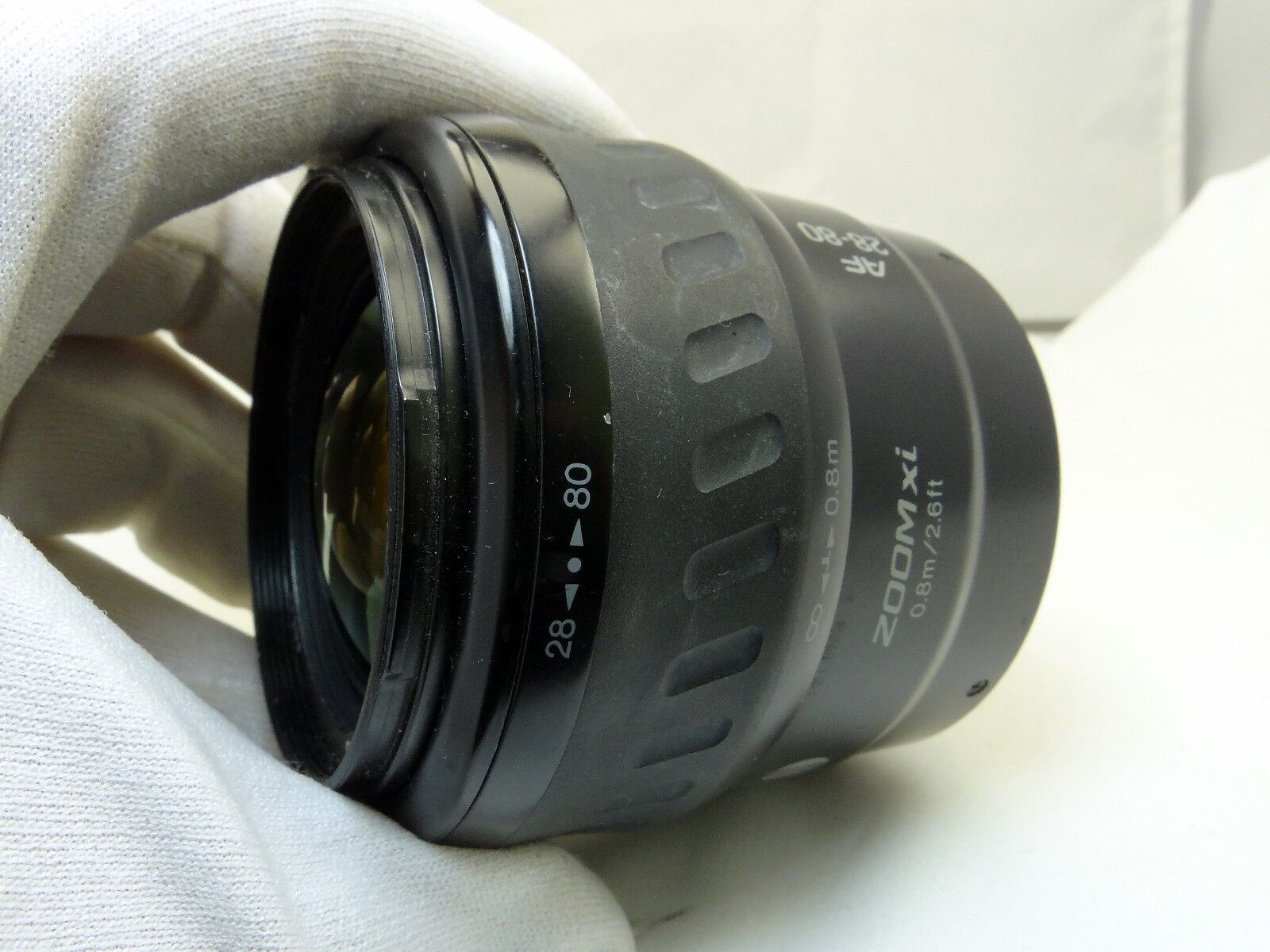 Konica Minolta AF XI 28-80mm f4-5.6 Lens (aperture blades stuck w/ oil) -  Parts