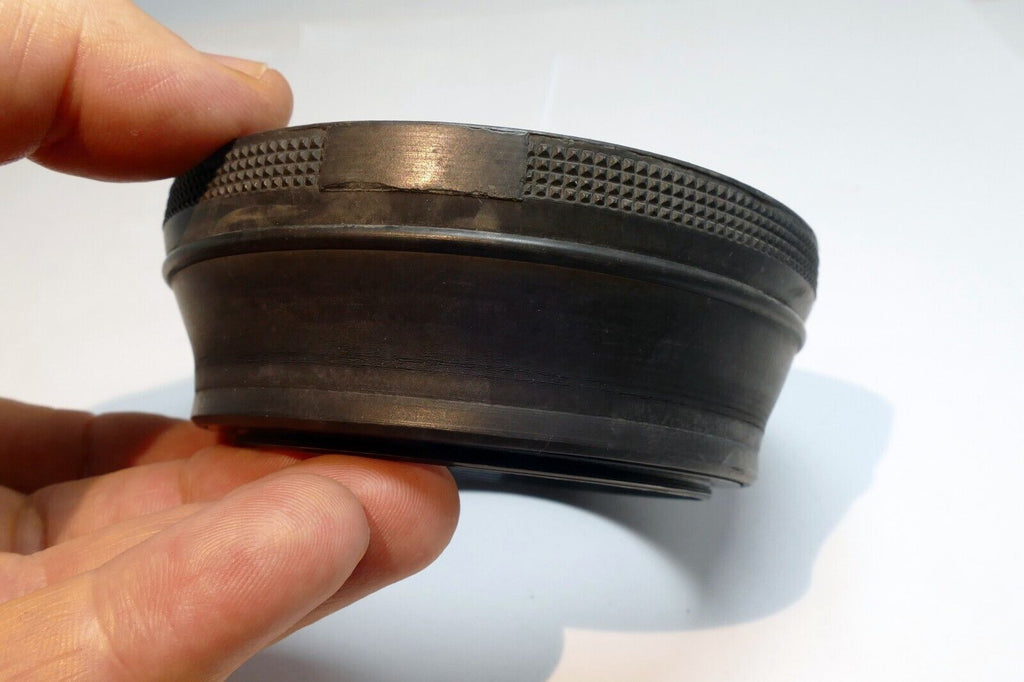 72mm rubber lens hood collapsible double threaded  telephoto 300mm 400mm